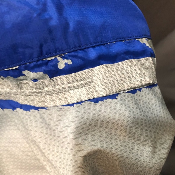 Marmot Men’s Large Marmot Blue Wind Breaker - Picture 4 of 7